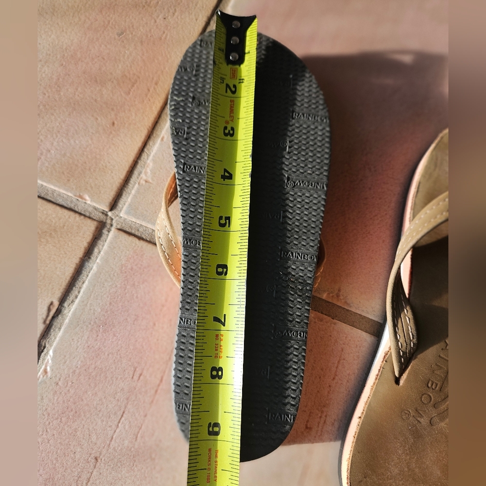 Rainbow Sandals Single Layer Thin Stap Sierra Bro… - image 8